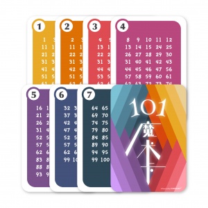 CLEVER 101 Mathematic Magic Card 恺乐 101 数学 魔术卡